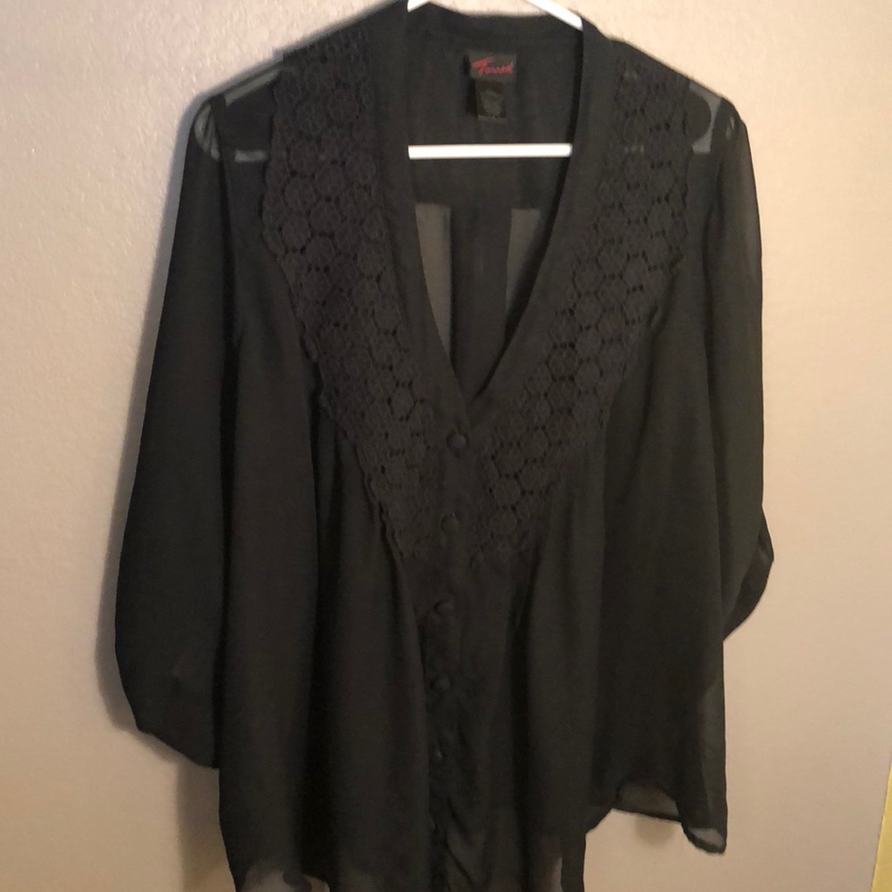 Beautiful black blouse